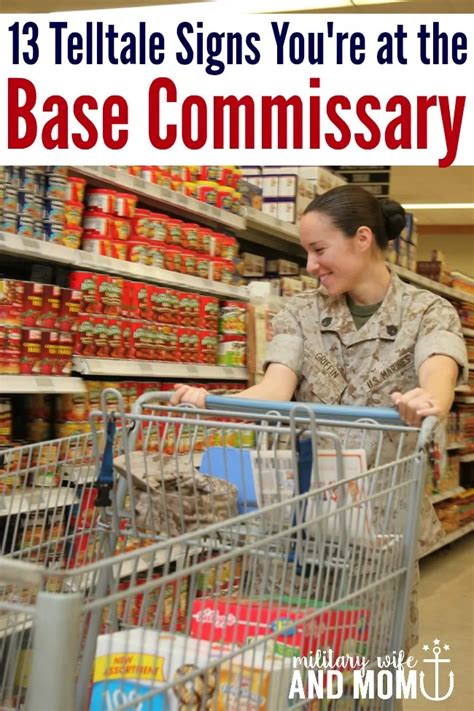 You Know You're At The Commissary When... - The Military Wife and Mom