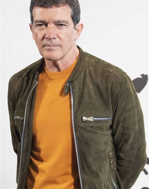 Pain & Glory Antonio Banderas Suede Leather Jacket