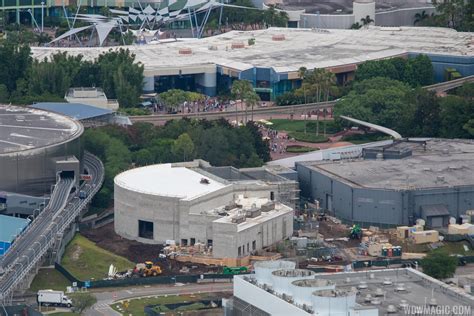 Epcot Space Restaurant construction - June 2019 - Photo 1 of 2