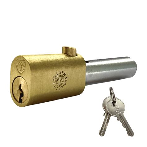 Roller Shutter Bullet Lock - Oval | Latham's Hardware