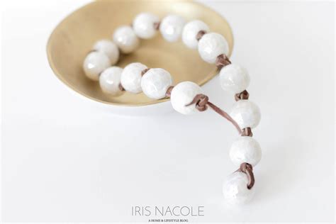 DIY Decor-String of Beads | Iris Nacole