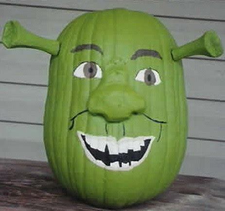 Shrek Pumpkin Carving Idea | Creative Ads and more...