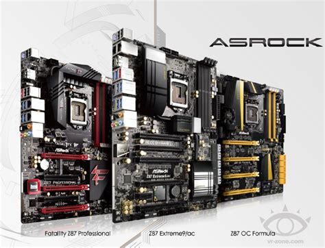 ASRock Z87 Motherboards Revealed - Z87 FATAL1TY and OC Formula Lineup Pictured