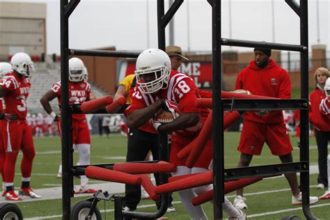 Brandon Carter - Photojournalist: WKU Spring Football Practice - 03/22/13