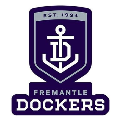 Official AFL Licensed Merchandise: Fremantle Dockers Logo Sticker