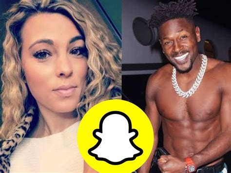Antonio Brown suspended from Snapchat for posting Chelsie Kyriss' s ...