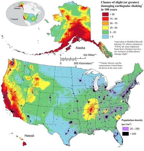 California, Alaska y Hawái, con 95% de registrar un gran terremoto: según un nuevo mapa del ...