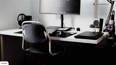 Amazing Black Home Office Ideas for Decoration, Black office HD ...