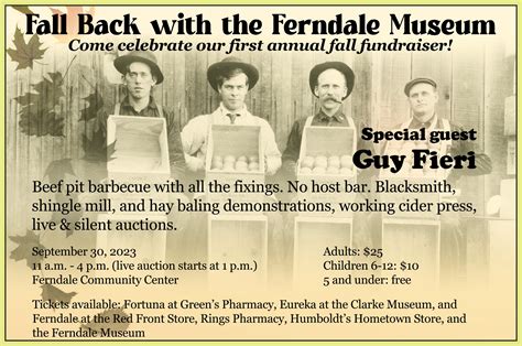 Ferndale Events List — Visit Ferndale, CA