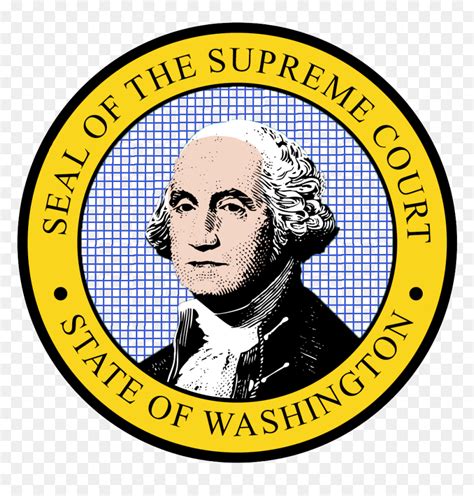 Seal Of The Supreme Court Of Washington - Washington State Supreme Court Logo, HD Png Download - vhv