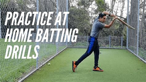 No.1 - Cricket Batting Drills | Practice From Home (With Video ...