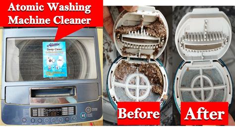 Washing Machine Tub/Drum Cleaner/ Descaler Powder for best cleaning of front/top load || Atomic ...