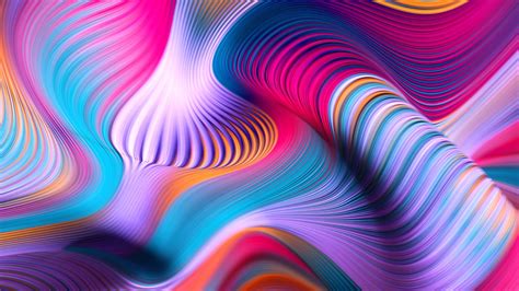 Colorful Abstract Waves 4K Wallpapers | HD Wallpapers | ID #29086