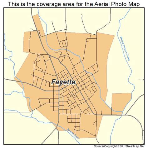 Aerial Photography Map of Fayette, MO Missouri