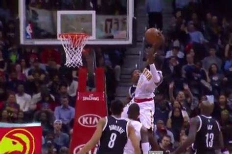 Tim Hardaway Jr. Throws Down Monster Dunk as Rondae Hollis-Jefferson Bails | News, Scores ...