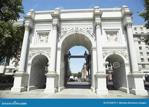 Marble Arch, London, England Stock Image - Image of triumphal, landmark ...