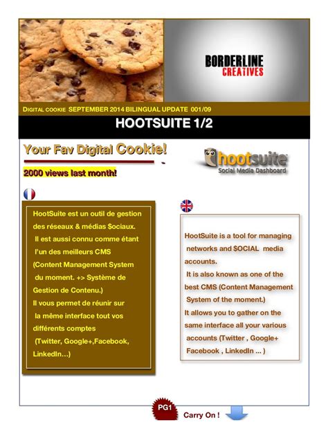 Digital Cookie Sept. 2014 | Social media dashboard