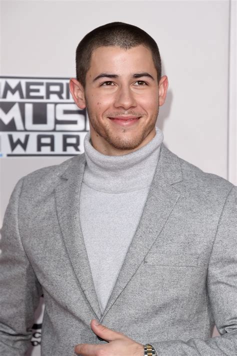 Nick Jonas at American Music Awardsnd – Celeb Donut