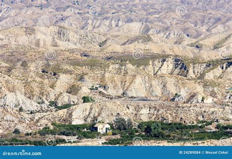 Levend in De Tabernas Woestijn, Andalusia, Spanje Stock Foto - Image of buiten, droogte: 24289084