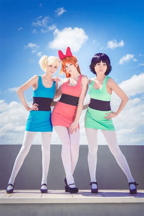 Elarte Cosplay: Powerpuff Girls - Blossom, Bubbles & Buttercup Cosplay