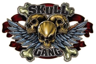 PSD Detail | Skull Gang Logo | Official PSDs