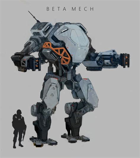 ArtStation - VR mech game :D, Justin Spice Cool Robots, Giant Robots, Arte Robot, Robot Art ...