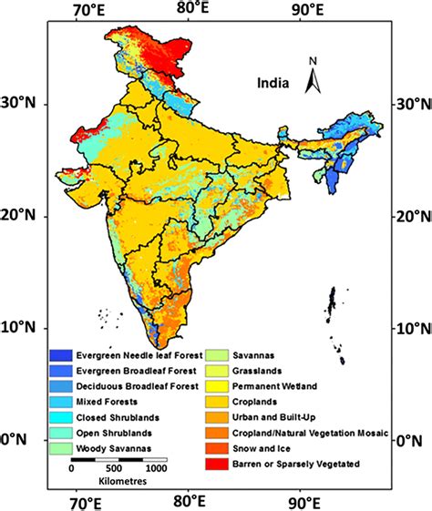 Vegetation Map Of India – Get Map Update