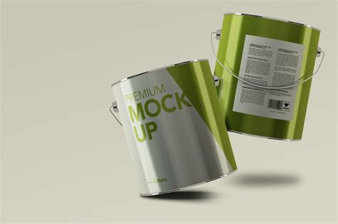 Aluminium Packaging PSD Mockup | Cup & Container Mockups ~ Creative Market