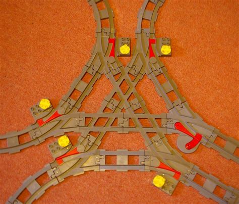 three way double junction | Lego duplo train, Lego train tracks, Lego track