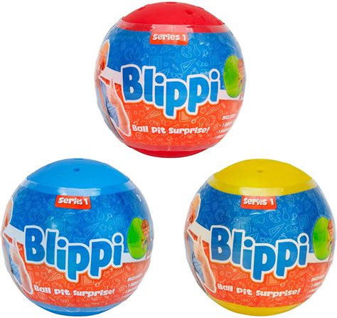 Blippi Ball Pit Surprise Blind Capsule (One Chosen at Random) - Bright Star Toys