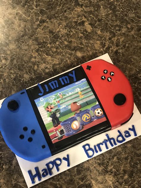 Nintendo switch cake | Tiramisu recipe, Happy birthday, Birthday