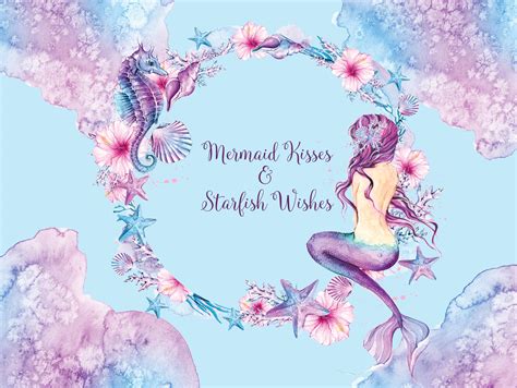 Mermaid Photo Backdrop – Rainbow Glitter Sisters