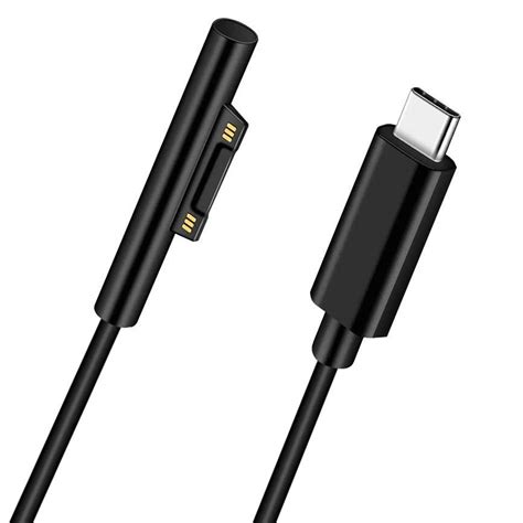 USB Type-C Charging Cable for Microsoft Surface Pro / Book / Go