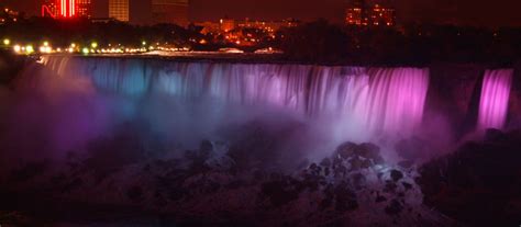 Niagara Falls Illumination | Clifton Hill Niagara Falls, Canada