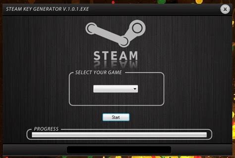 Steam Key Generator