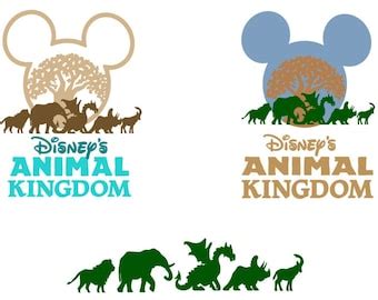 Animal Kingdom Svg - Etsy