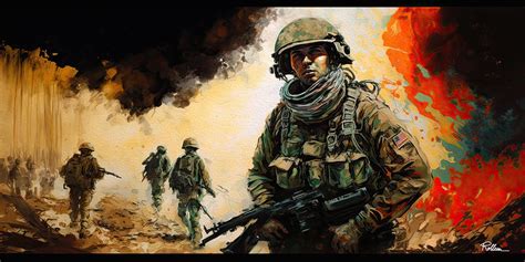 Iraq War - Lest We Forget Digital Art by Rolleen Carcioppolo - Pixels