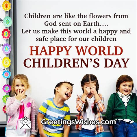 International Children’s Day Messages And Quotes - Greetings Wishes