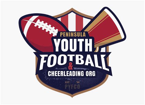 Youth Football Cheerleading Logo, HD Png Download - kindpng