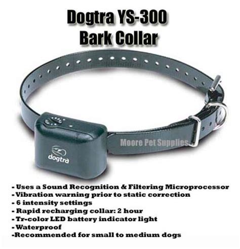 Dogtra YS-300 bark Collar