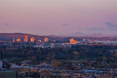 Sunrise from Calton Hill in Edinburgh | Stravaiging around Scotland