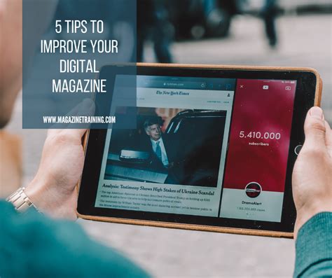 5 tips to improve your digital magazine - Magazine Training International