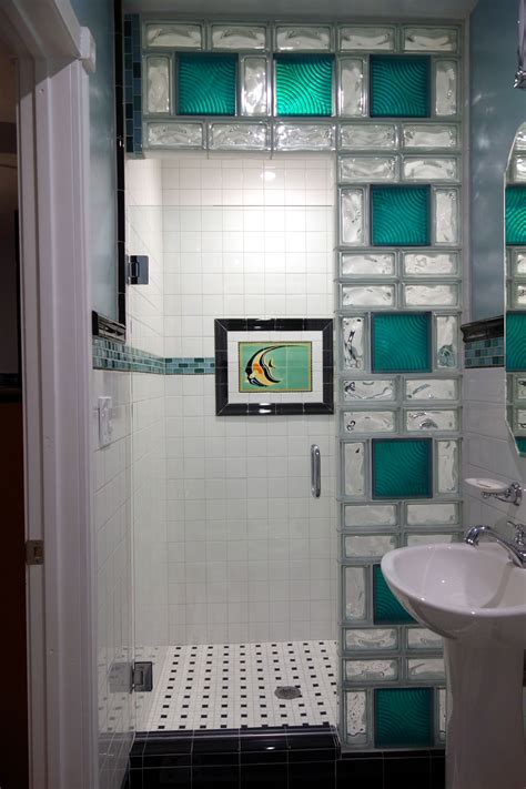 ☁☼☾☁☼☾☁☼☾☁☼☾☁☼☾☁☼ | Glass block shower wall, Glass block shower, Shower remodel