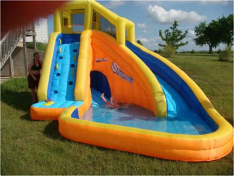 Funny Backyard Inflatable Water Slide for Kids