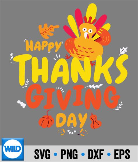 Turkey SVG, Happy Thanksgiving Turkey Day Vintage SVG - WildSvg