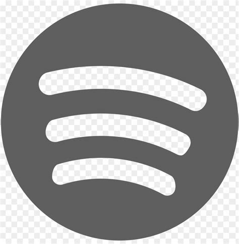 spotify logo transparent background - transparent spotify logo black PNG image with transparent ...