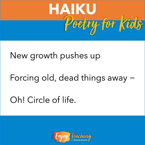 Teaching Haiku - Japanese Poetry for Kids