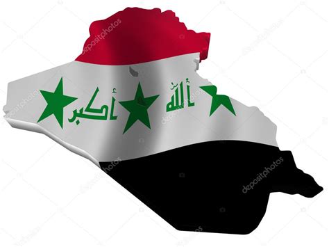 Flag and map of Iraq — Stock Photo © sav_up #5246029