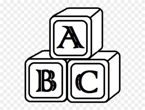 Abc Clip Art Black And White