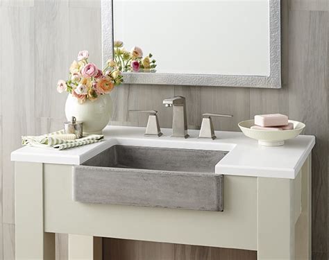 Bathroom Design Trend: Apron-Front Sinks - Native Trails